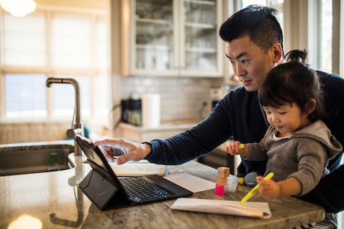 Working From Home Is Stressful For Dads — But Being There Is Worth It